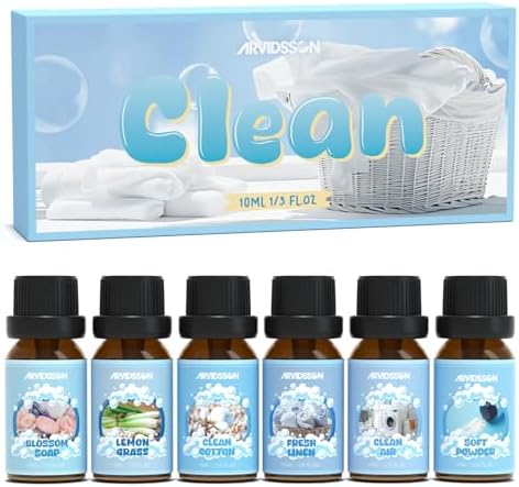 ARVIDSSON Essential Oils Set 6 x 10ml