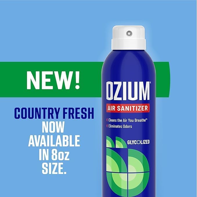 Ozium 8 Oz Air Sanitizer 2 Packs Country Fresh
