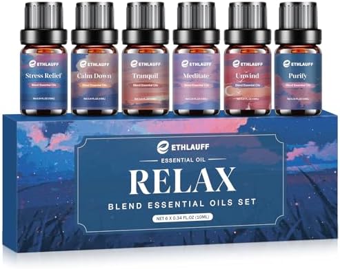 Ethlauff Essential Oil Set 6x10ml for Diffusers