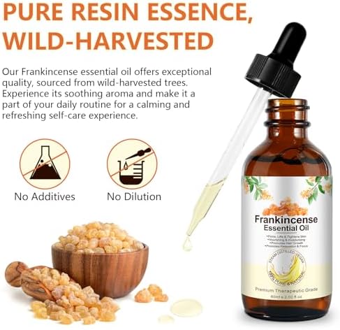 Frankincense Essential Oil 100 Pure Natural 202 FlOz