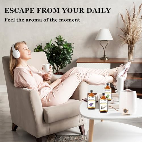 EUQEE Citronella Essential Oil 118ml Glass Dropper Gift Box