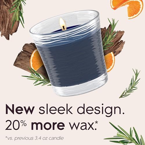 Glade 1-Wick Scented Candle Jar - Smooth Bourbon Oak