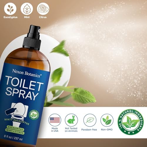 Minty Eucalyptus Toilet Spray 8 Fl Oz