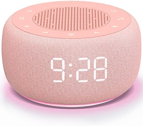 Buffbee Sound Machine and Alarm Clock 2-in-1