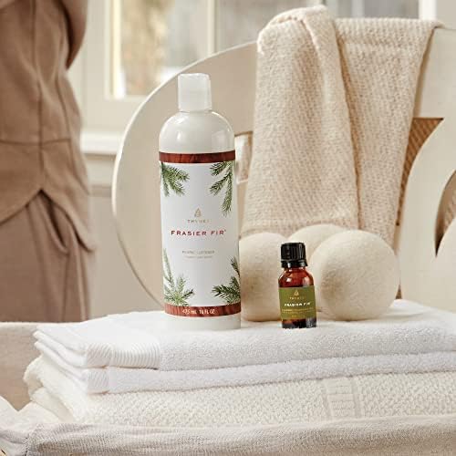 Thymes Wool Dryer Balls Set - 3 Balls 1 Scented Fragrance Oil