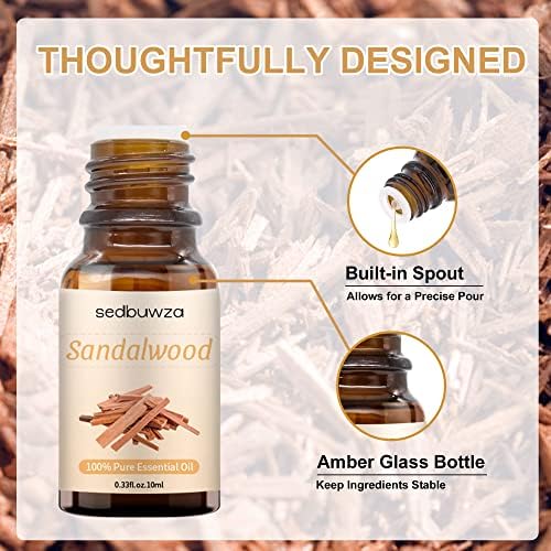 Sedbuwza Pure Sandalwood Essential Oil