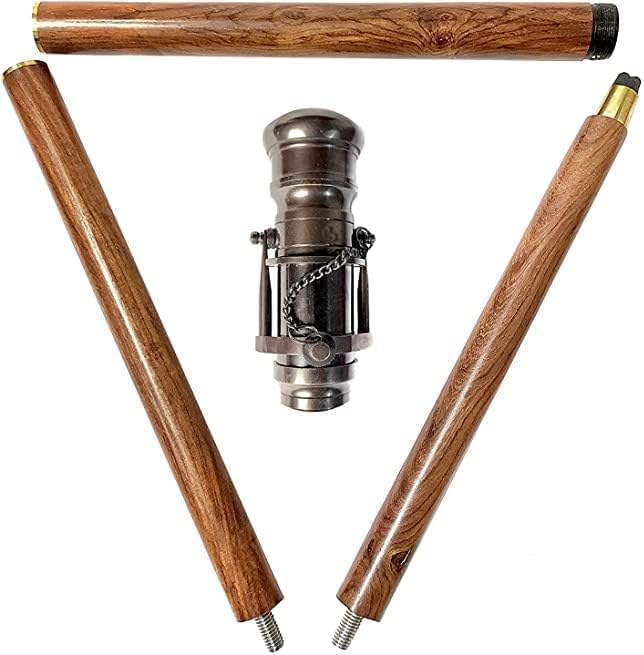 Brass Nautical Walking Stick for Men Women Seniors