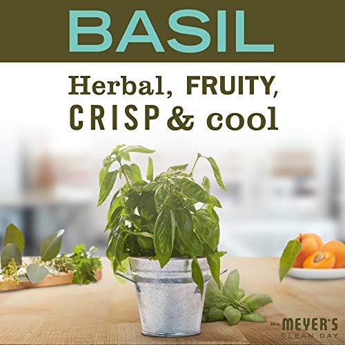Mrs Meyers Basil Scent Soy Candle 72 Ounce
