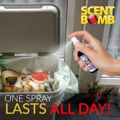 Scent Bomb Air Freshener Spray - 1 oz Pack of 4 Lavender
