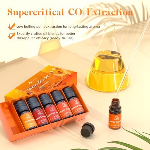 ASAKUKI Essential Oil Set 6 x 10 ml