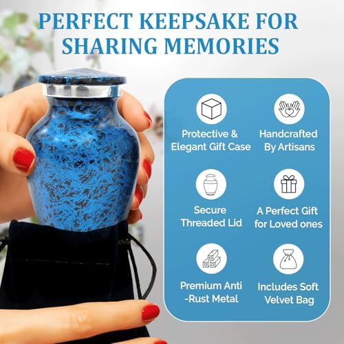 Solace Forever Graceful Small Urns Set of 4