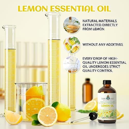 Evoke Occu Lemon Essential Oil 4 Fl Oz