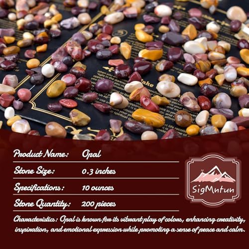 Polished Mookaite Jasper Crystal Chips 200 Pcs