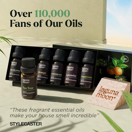 Lagunamoon Essential Oils Set 6 Blends 10mL