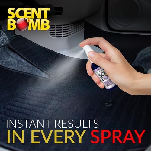 Scent Bomb Air Freshener Spray - 1 oz Pack of 4 Lavender