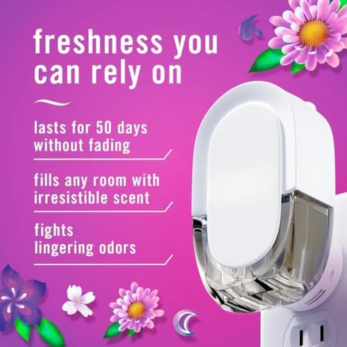 Moonlight Breeze Plug In Air Freshener with 2 Refills