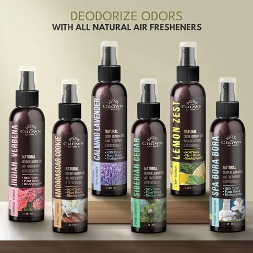 The Crown Choice Vanilla Cinnamon Air Freshener Spray 2PK