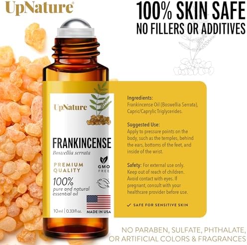 UpNature Frankincense Essential Oil Roll On
