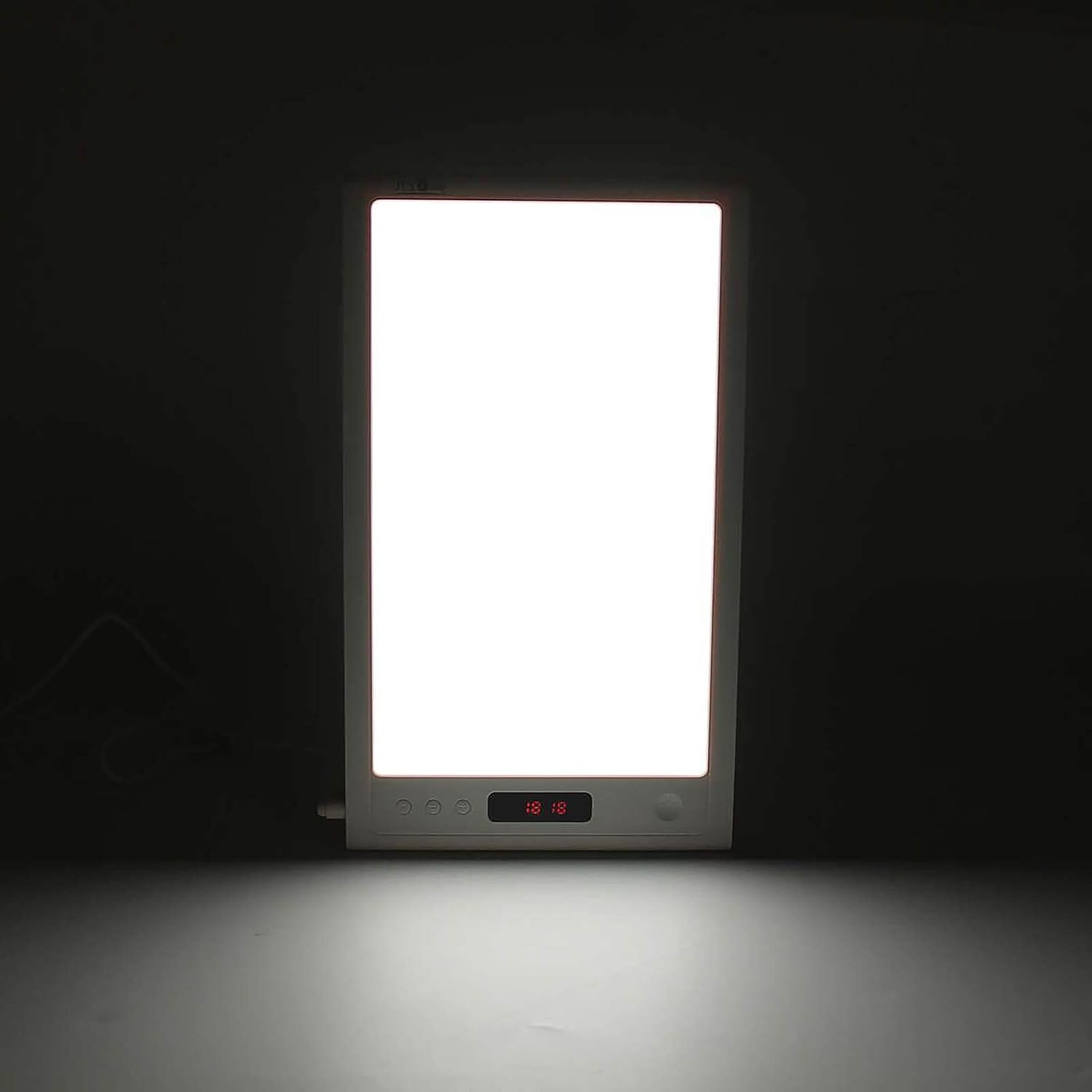 Lukirch Light Therapy Lamp Alarm Clock with Sunrise Sunset Simulation