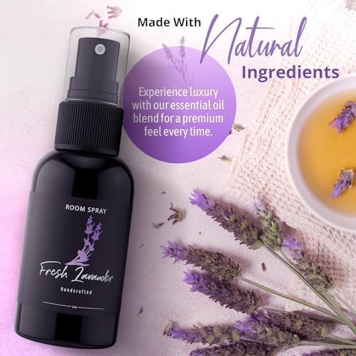 Fresh Lavender Air Freshener Spray for Home and Bedroom