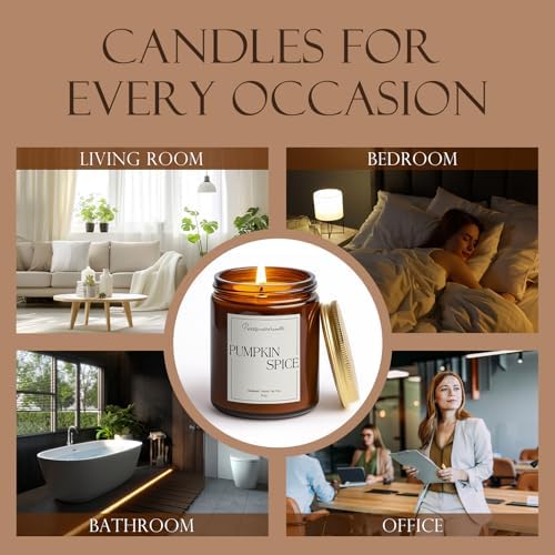 Putart Pumpkin Spice Soy Wax Candles 9oz