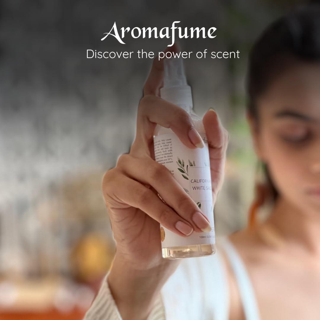 Aromafume White Sage Frankincense Smudge Spray 100ml