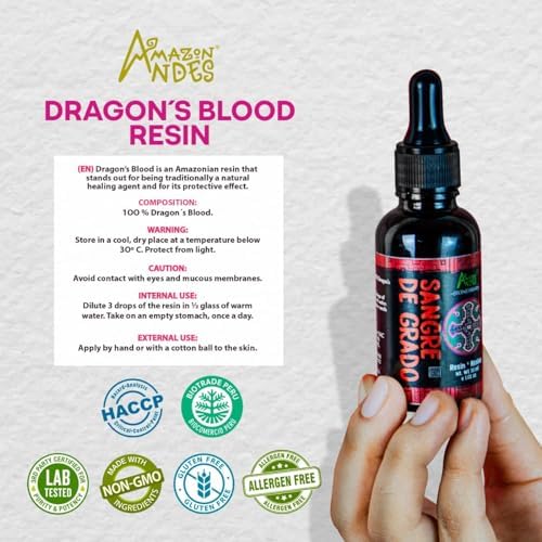 Amazon Andes Dragons Blood Resin - 100 Natural Ethically Sourced