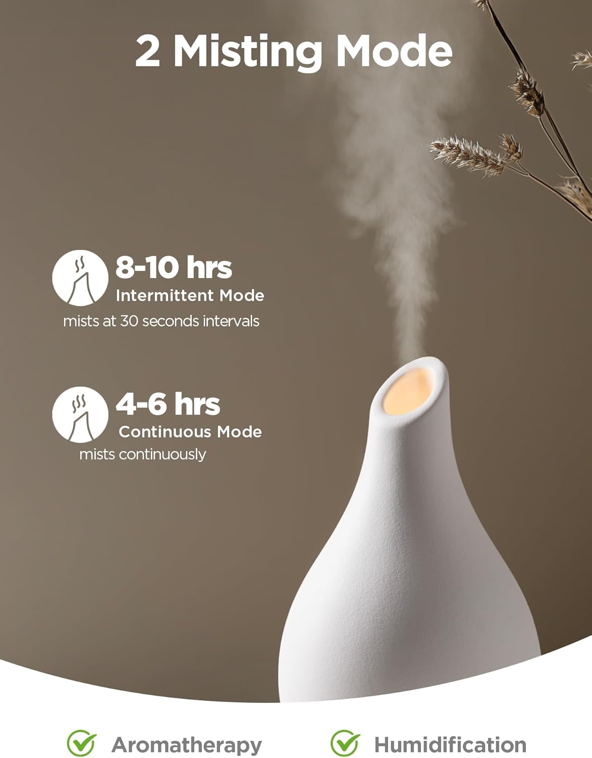 InnoGear Essential Oil Diffuser 150ml Ceramic