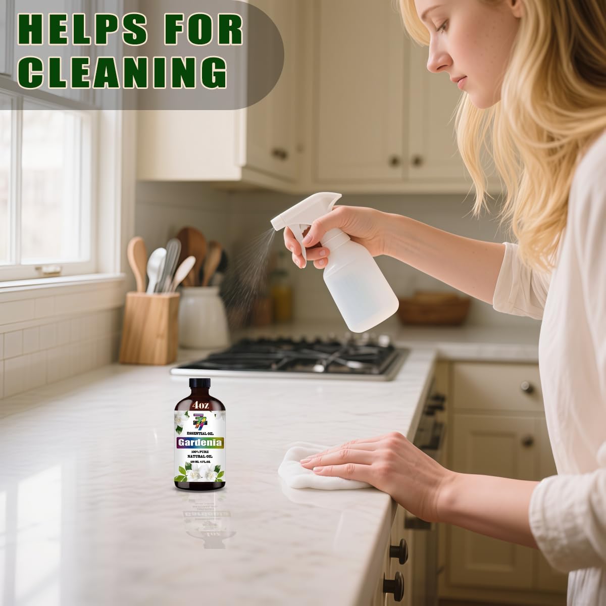 Gardenia Essential Oil 4 Oz for Diffusers Humidifiers and DIY Crafts