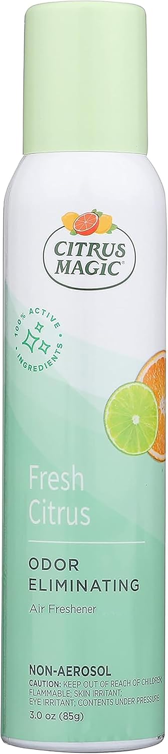 Citrus Magic Odor Eliminating Air Freshener Spray Pack of 3