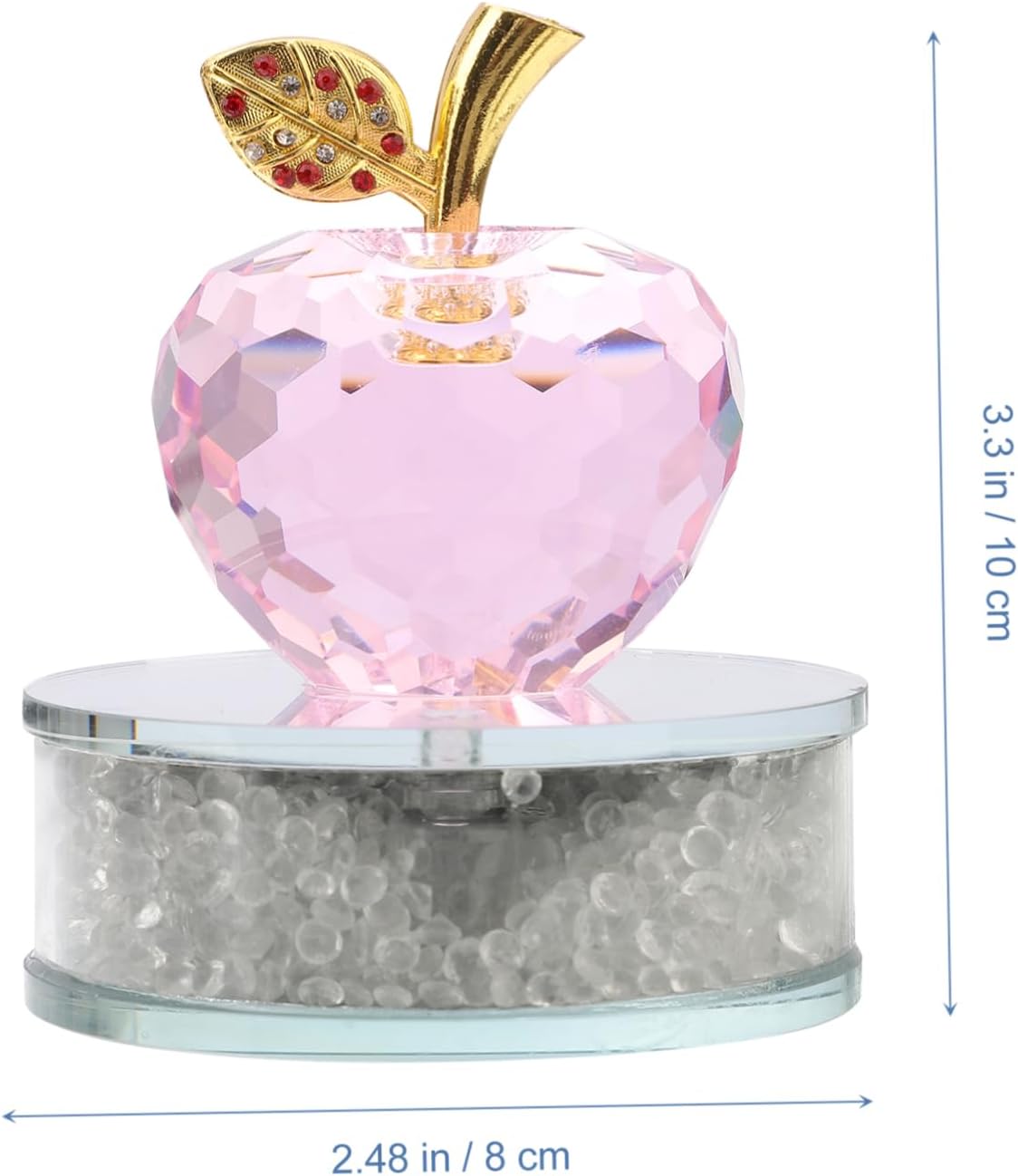 LIFKOME Crystal Ornament for Home and Car Decor