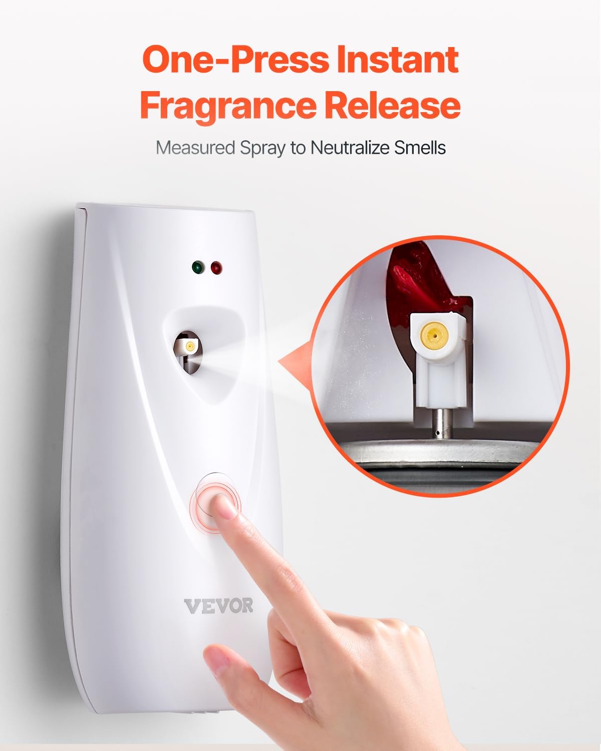 VEVOR Automatic Air Freshener Spray Dispenser 2 Pack
