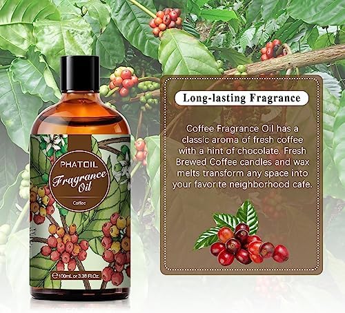 PHATOIL 338 FLOZ Coffee Fragrance Oil 100ml