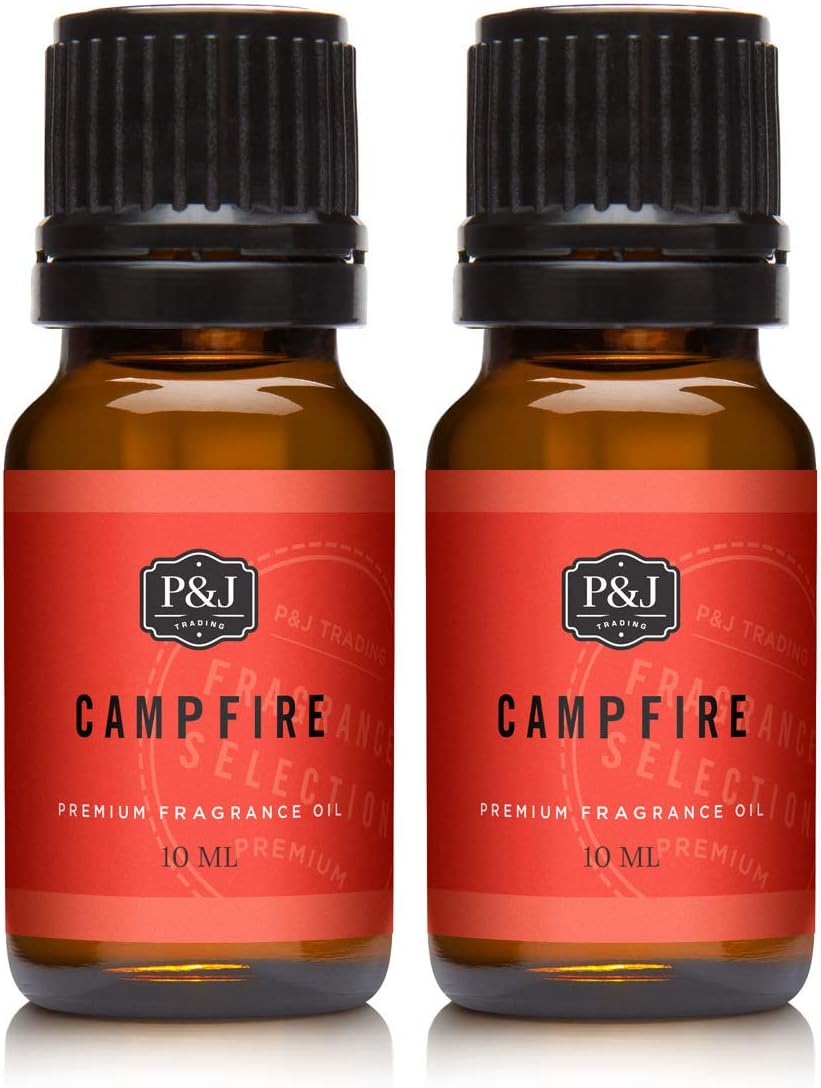 PJ Trading Campfire Fragrance Oil 10ml 2pk