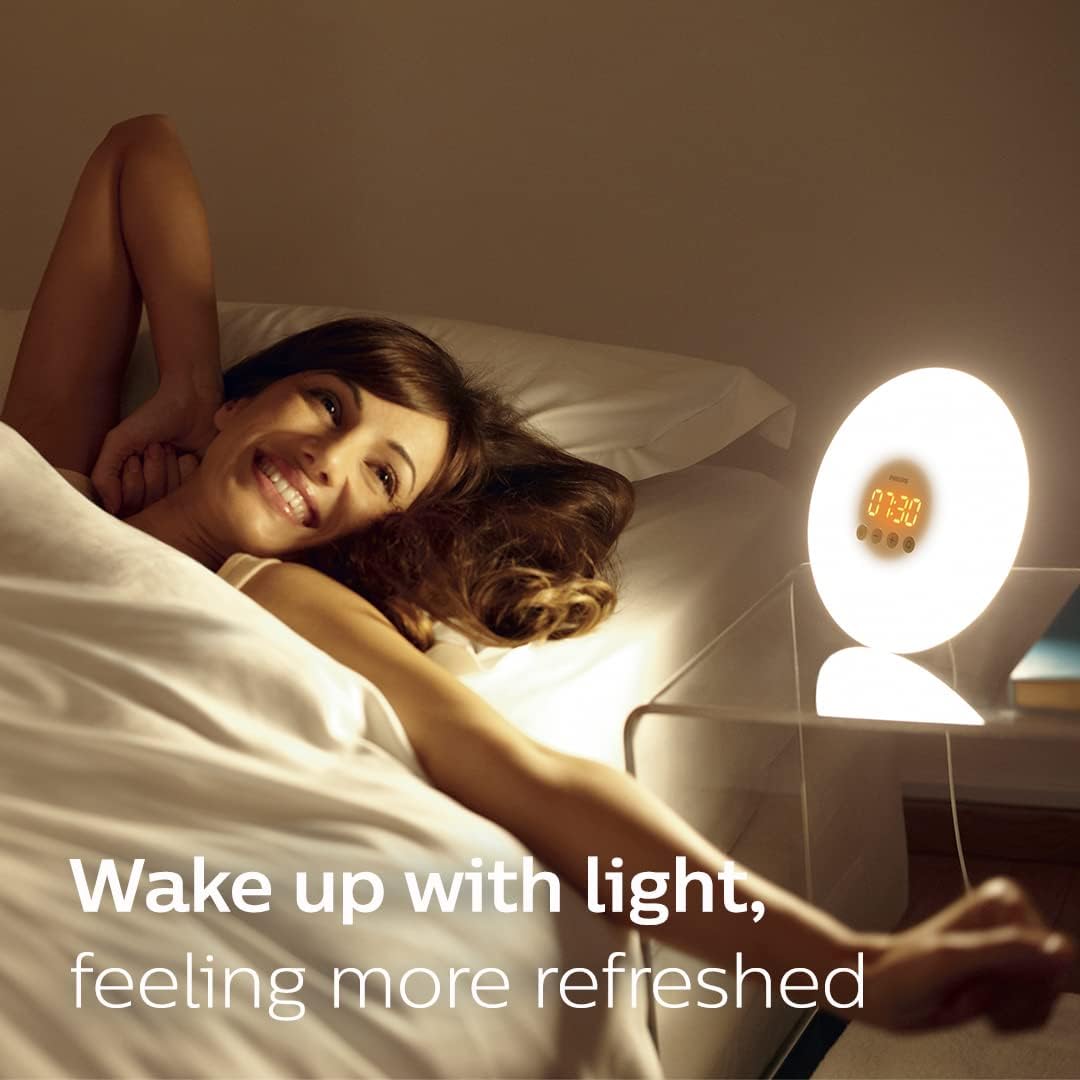 Philips SmartSleep Wake Up Light Alarm Clock with Sunrise Simulation