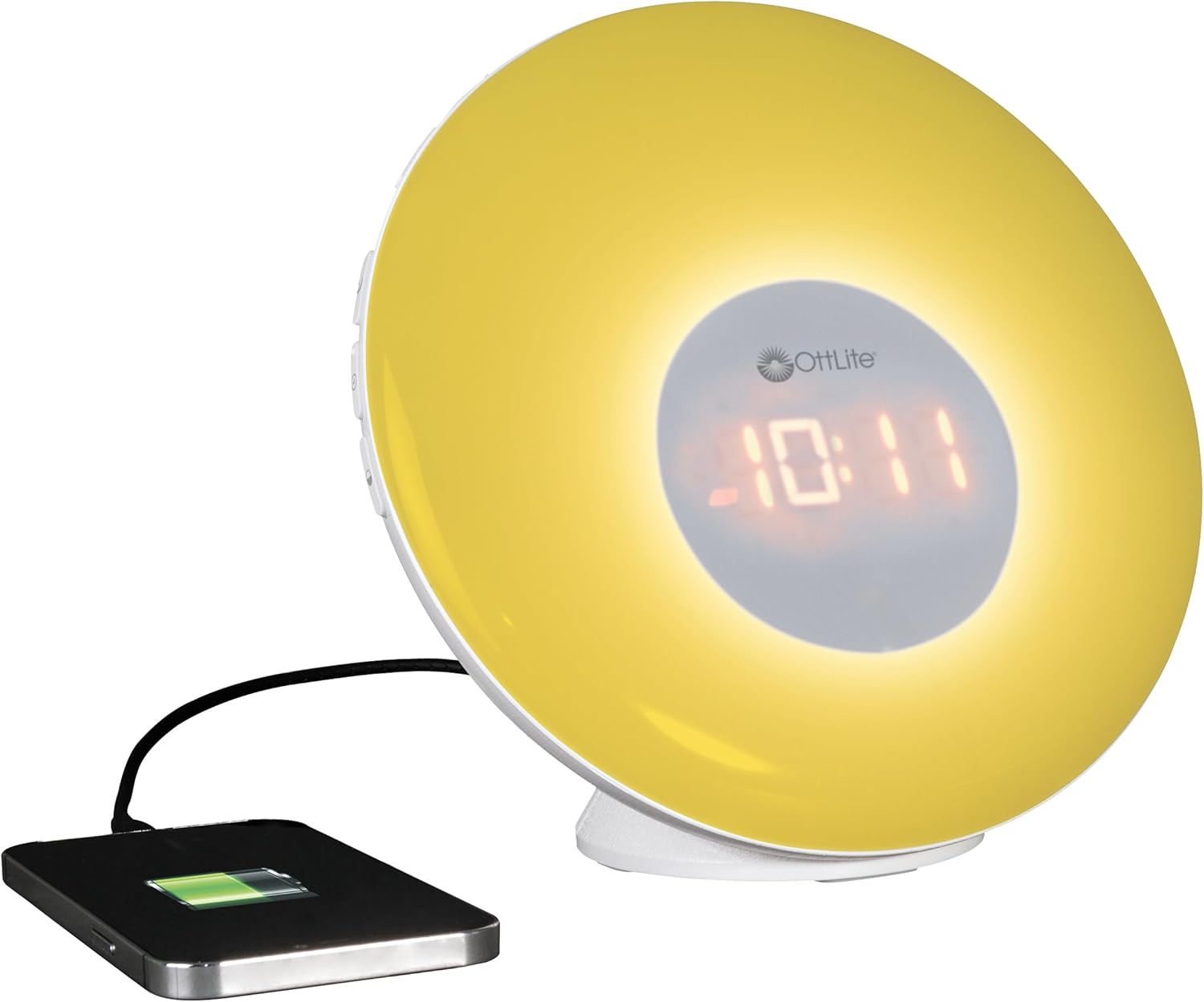 OttLite Wake Up Light with White Noise and Sunrise Simulation