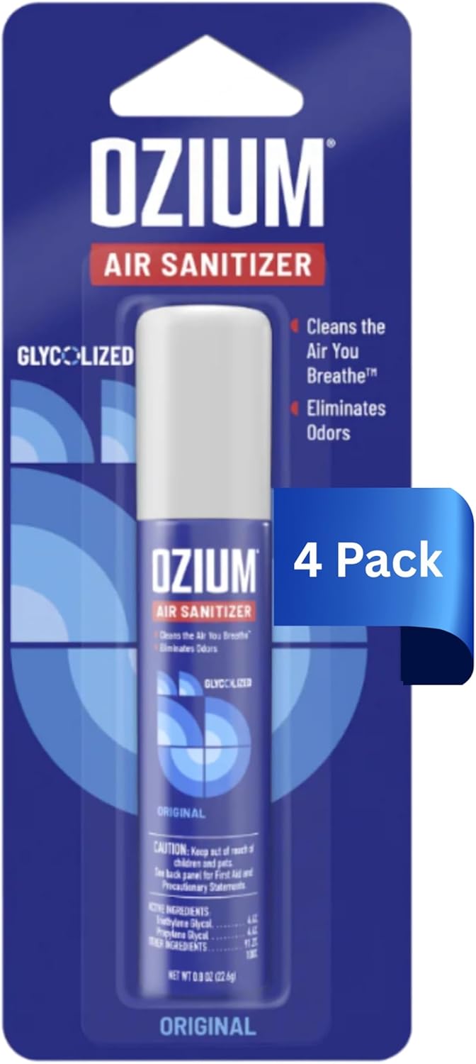 Ozium 08 oz Air Sanitizer Spray Pack of 4