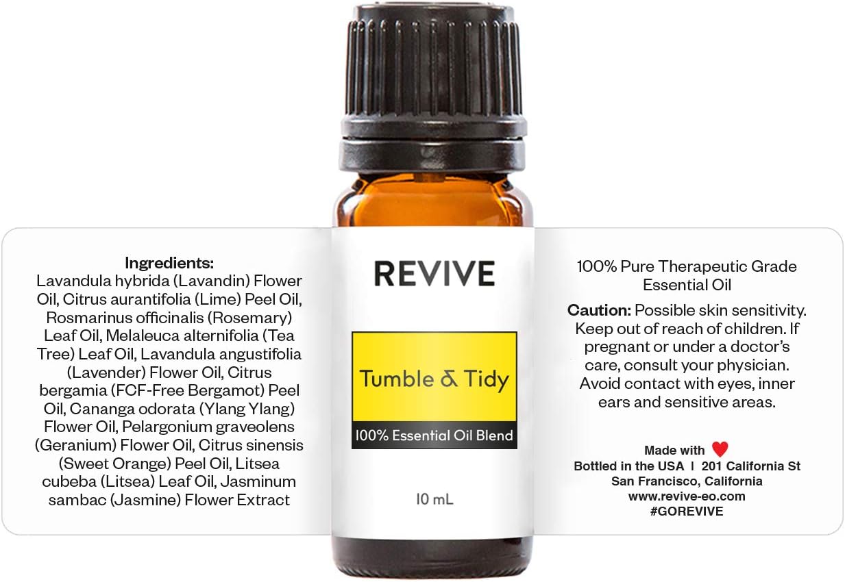 Tumble Tidy Essential Oil Blend for Natural Laundry Care