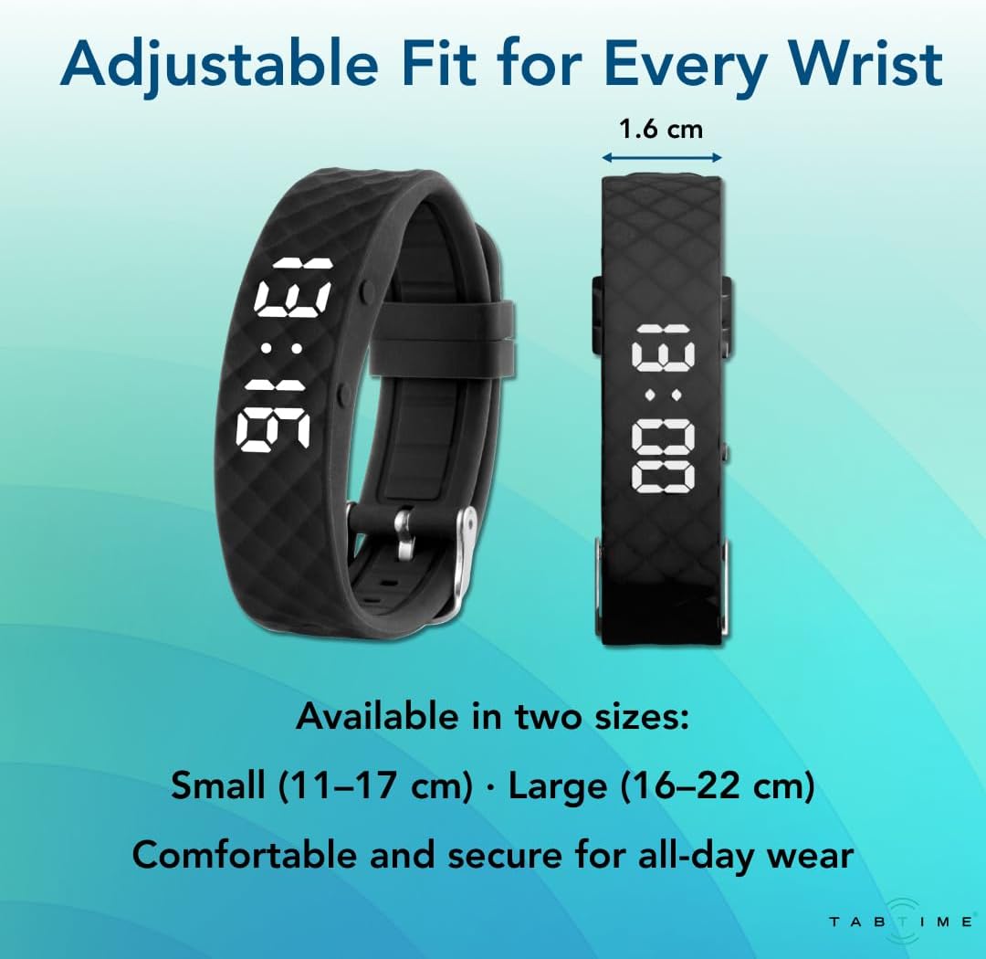 Vibrating Alarm Reminder Watch - 10 Daily Alerts