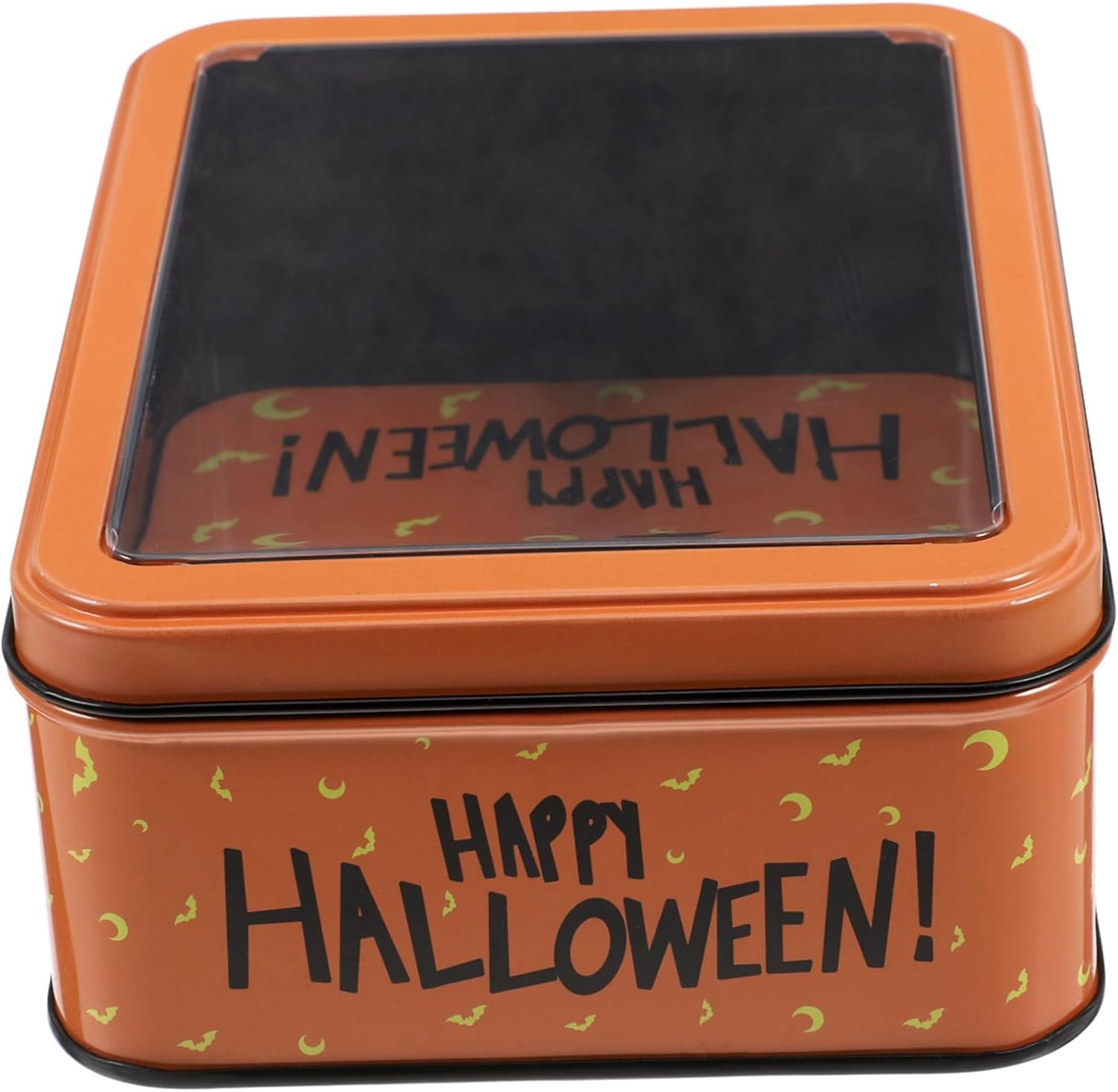 Beaupretty Halloween Tinplate Storage Box