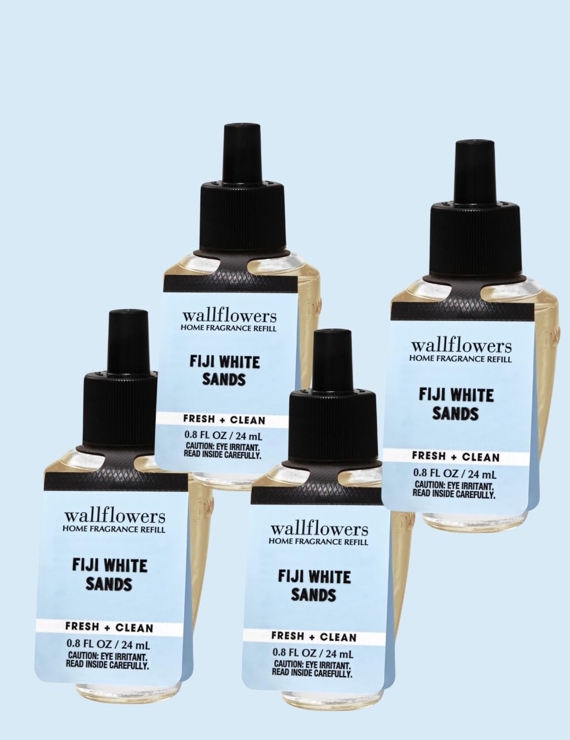 Fiji Sands Fresh Clean Home Fragrance Refill 4-Pack