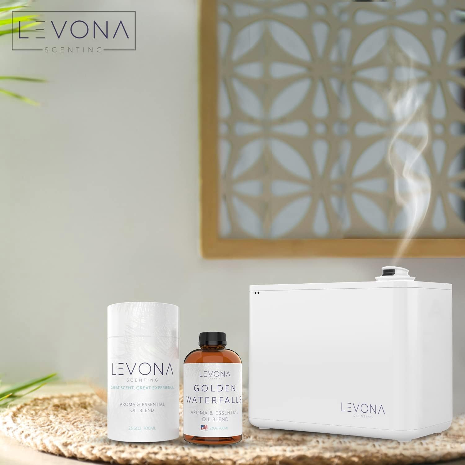 Levona Scent Essential Oils for Diffusers - Golden Waterfalls 700 ml