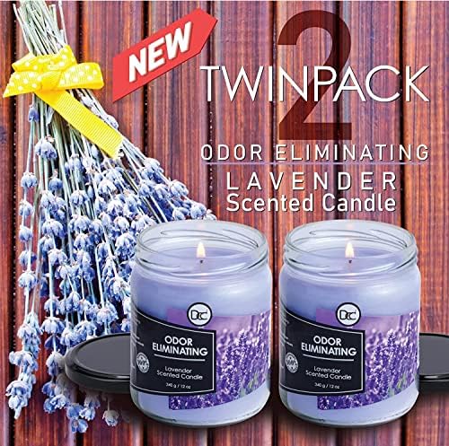 Diannes Custom Lavender 2 Pack Candles