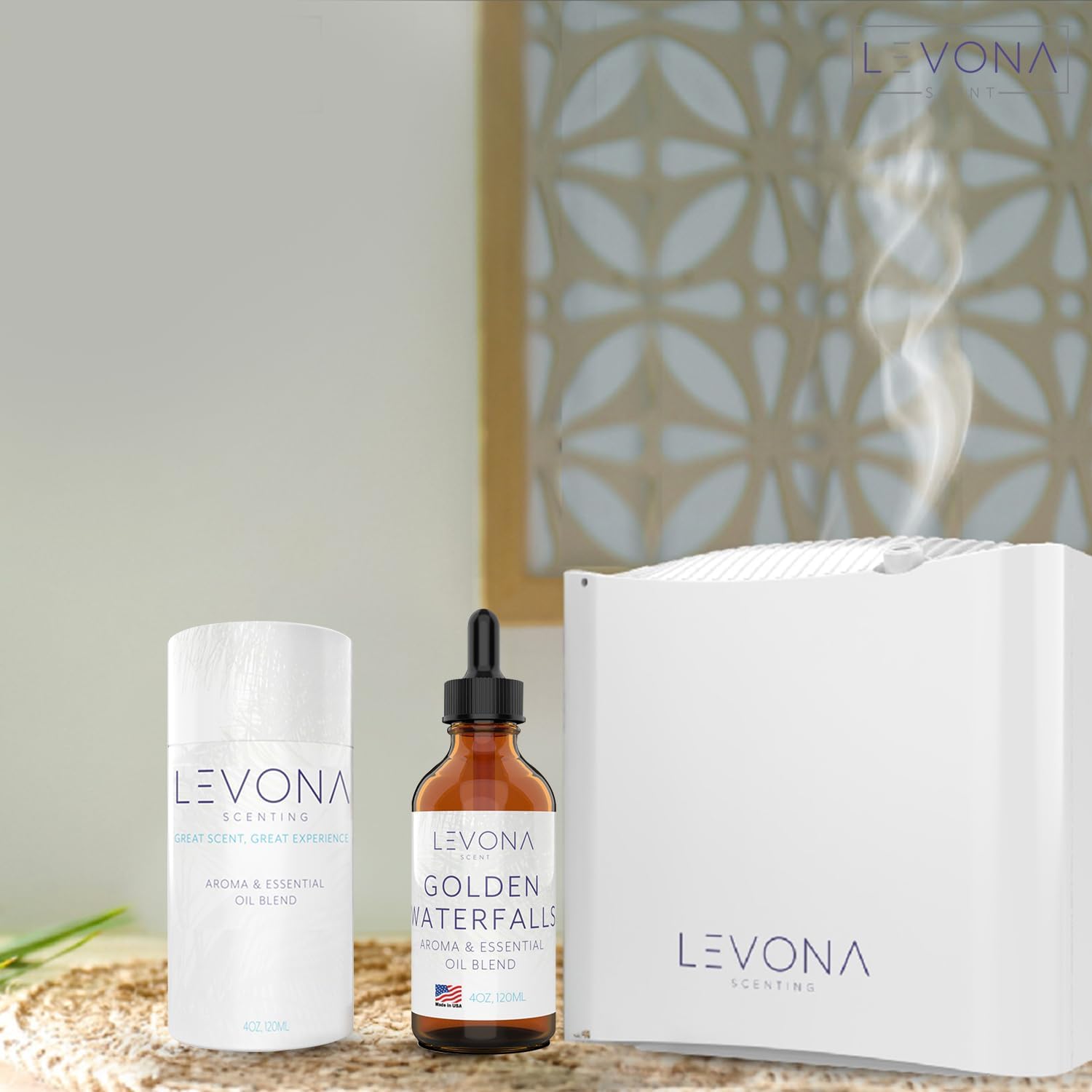 Levona Scent Essential Oil - Golden Waterfalls 120ml