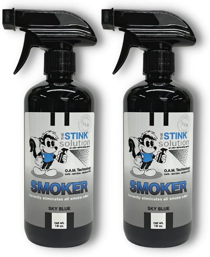 The Stink Solution Smoke Odor Eliminator Spray 2 Bottles