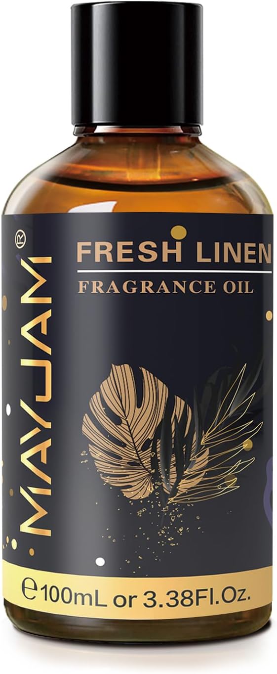 Fresh Linen Fragrance Oils 100ML with Glass Dropper