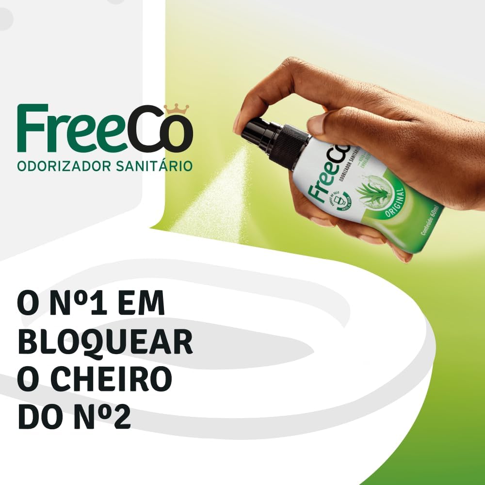 FreePoo Toilet Odorizer with Lemongrass Scent