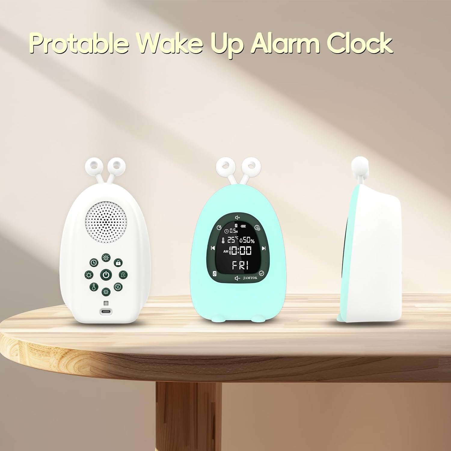 Sunrise Alarm Clock with Light and White Noise
