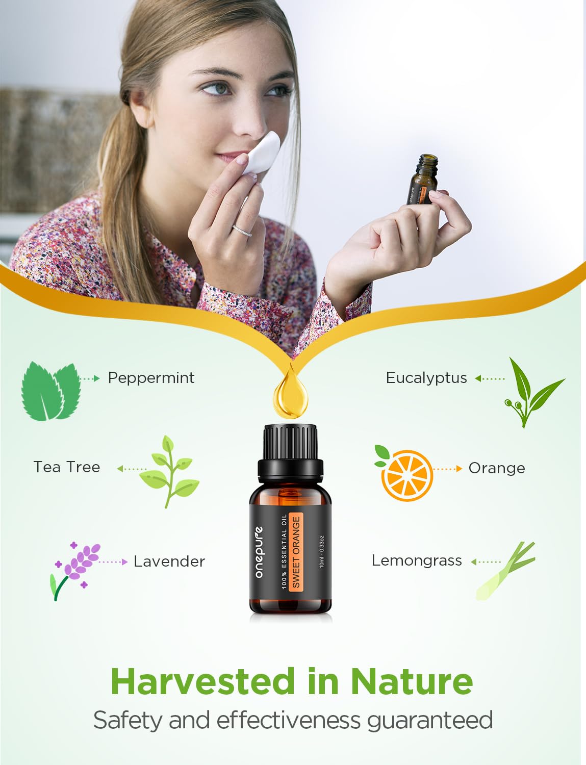 InnoGear Essential Oil Diffuser with 6 Oils Set
