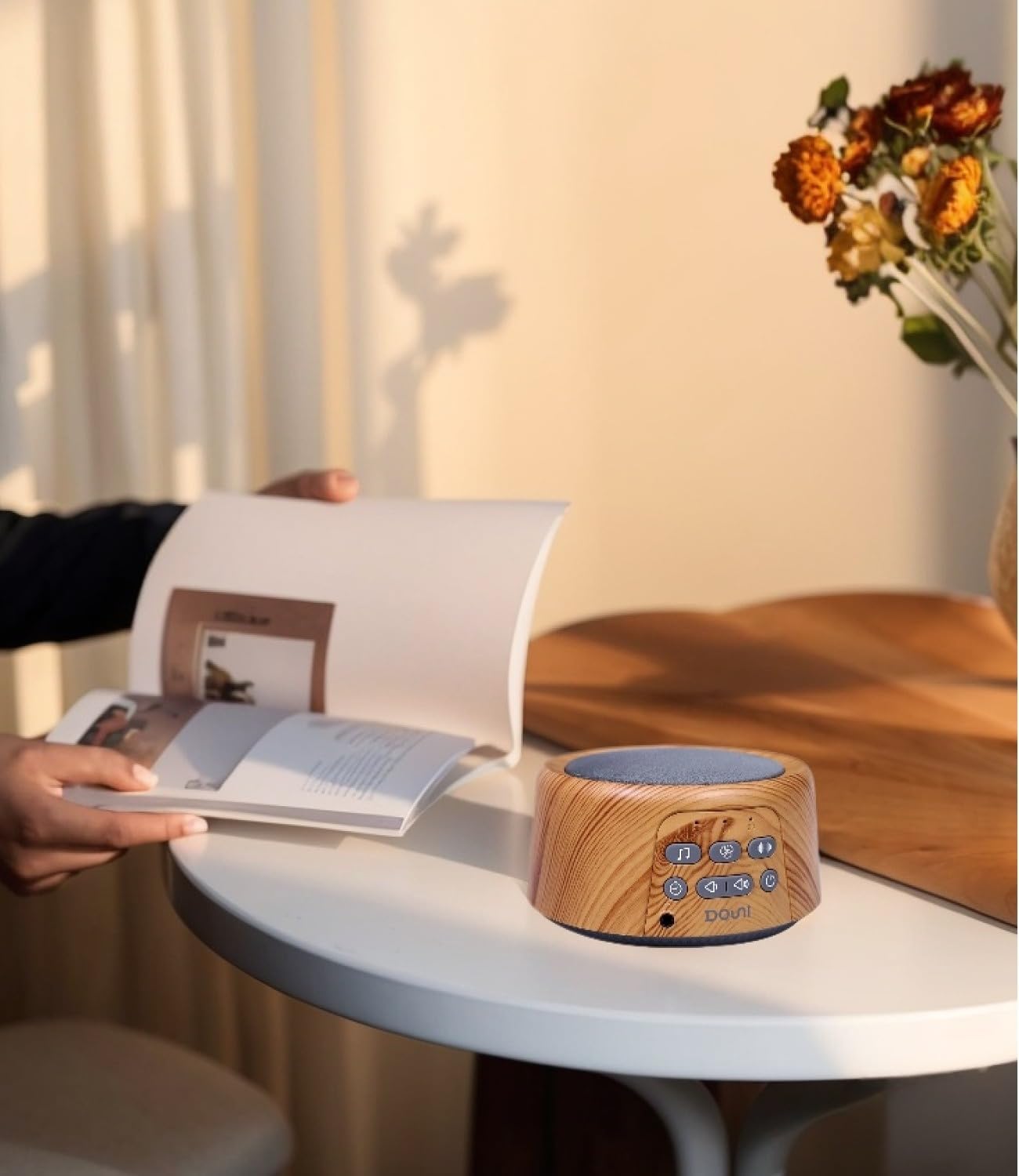 Douni White Noise Machine with 27 Soothing Sounds and Timer